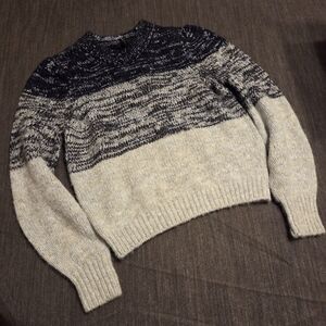 Patagonia Women’s Merino Alpaca Wool Blend Colorblock Sweater M Old New Stock